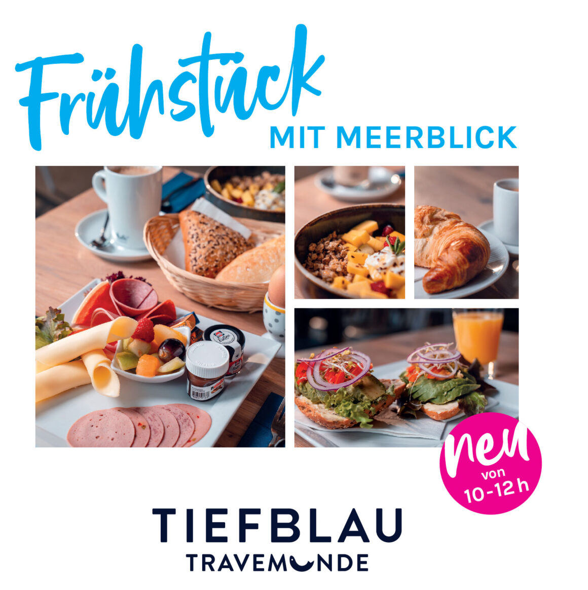 tiefblau-frühstück F rühstück mit Meerblick